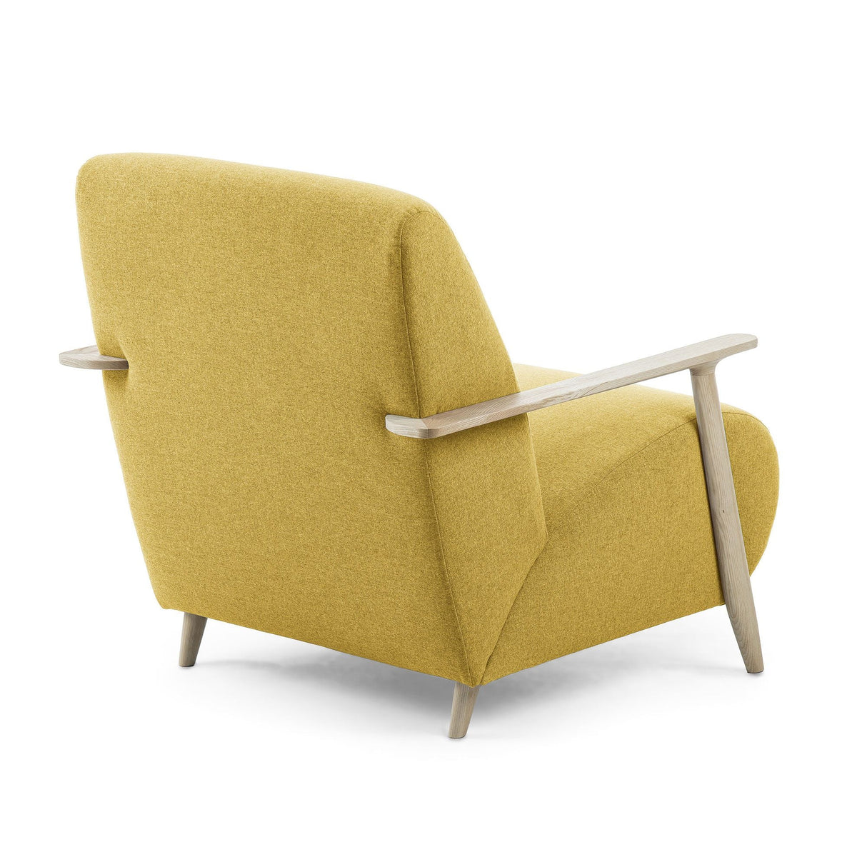 Marthan Lounge Chair m/armlener, sennep