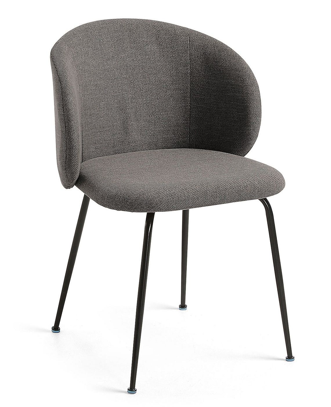 Minna Dining Chair Black/Dark Grey