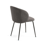 Minna Dining Chair Black/Dark Grey