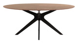 Naanim Dining Table 180x110 - Mørk tre