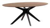 Naanim Dining Table 180x110 - Mørk tre