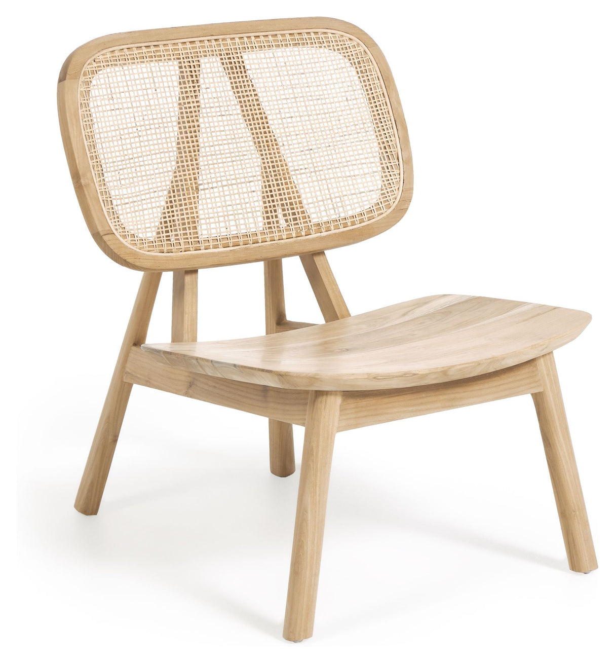 Nadra Lounge Chair - Teak/Rattan