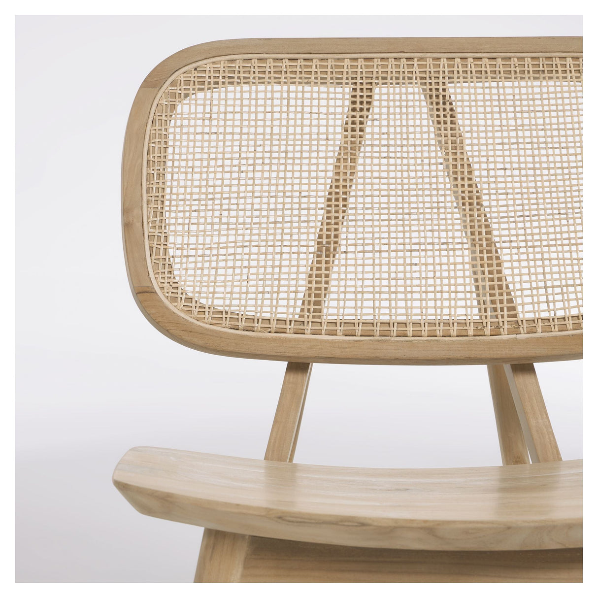 Nadra Lounge Chair - Teak/Rattan