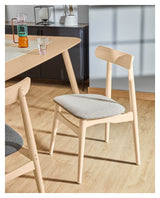 Nayme Dining Chair, Beige