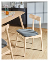 Nayme Dining Chair, Dark Grey