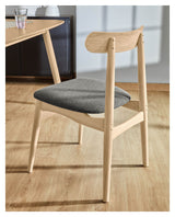 Nayme Dining Chair, Dark Grey