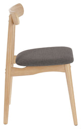 Nayme Dining Chair, Dark Grey