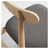 Nayme Dining Chair, Dark Grey