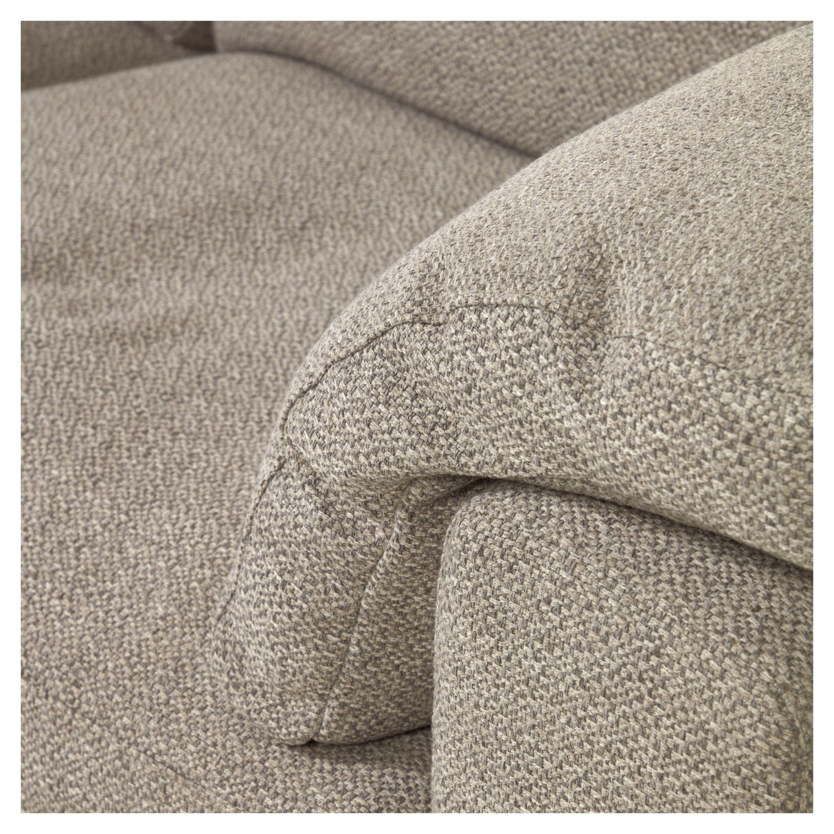 NOA 3-er. Sofa med puter beige/natur