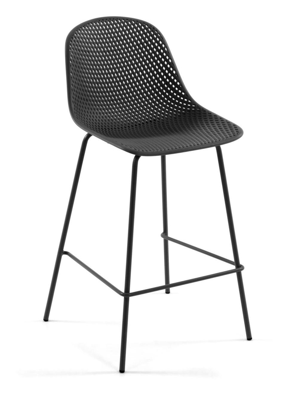 Quinby Bar Stool SH: 65cm, grafitt