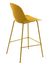 Quinby Bar Stool SH: 65cm, gul