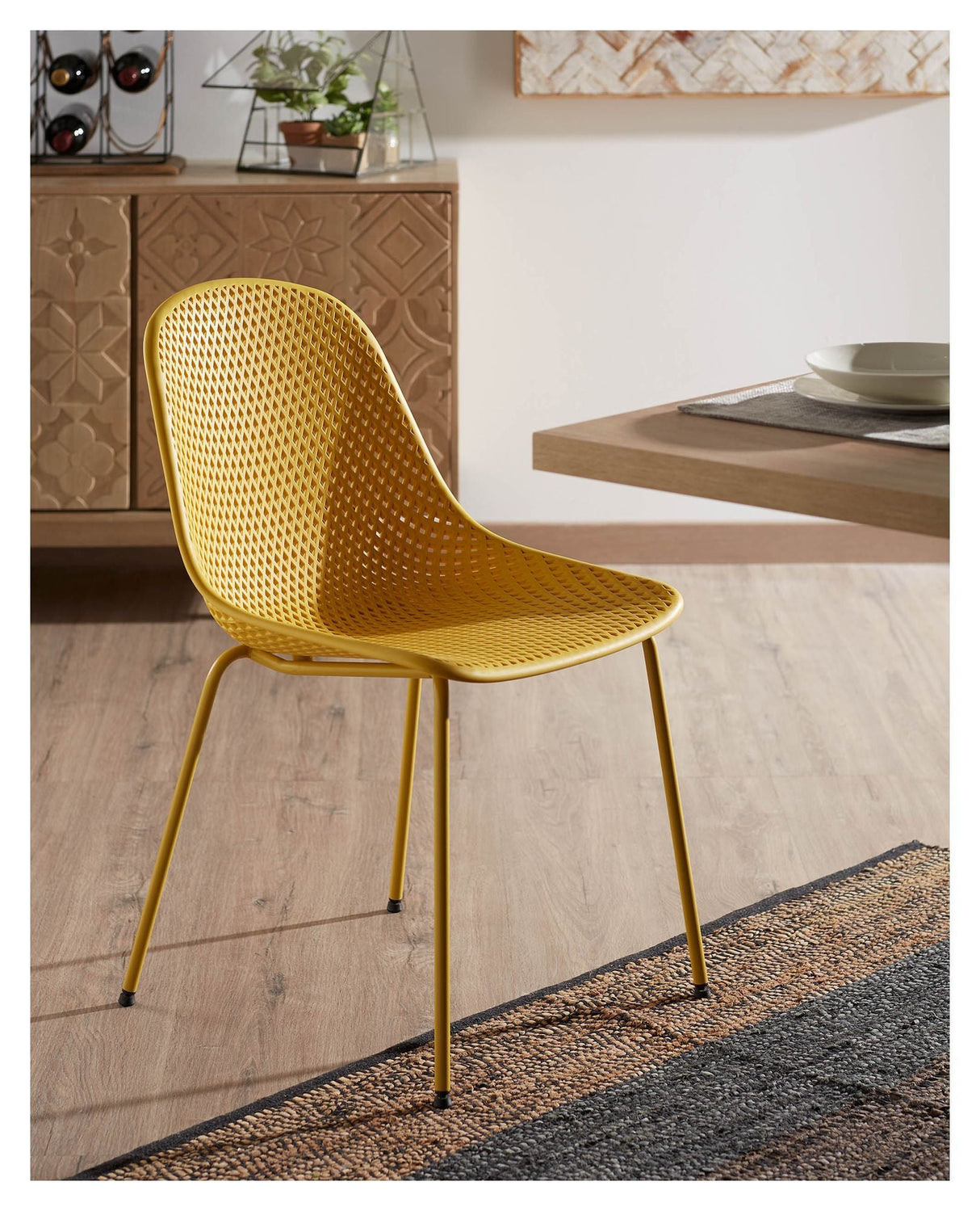 Quinby Dining Chair, sennep