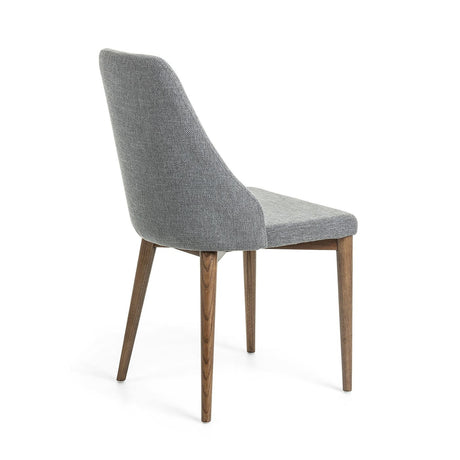 Roxie Dining Chair Grey/Walnut