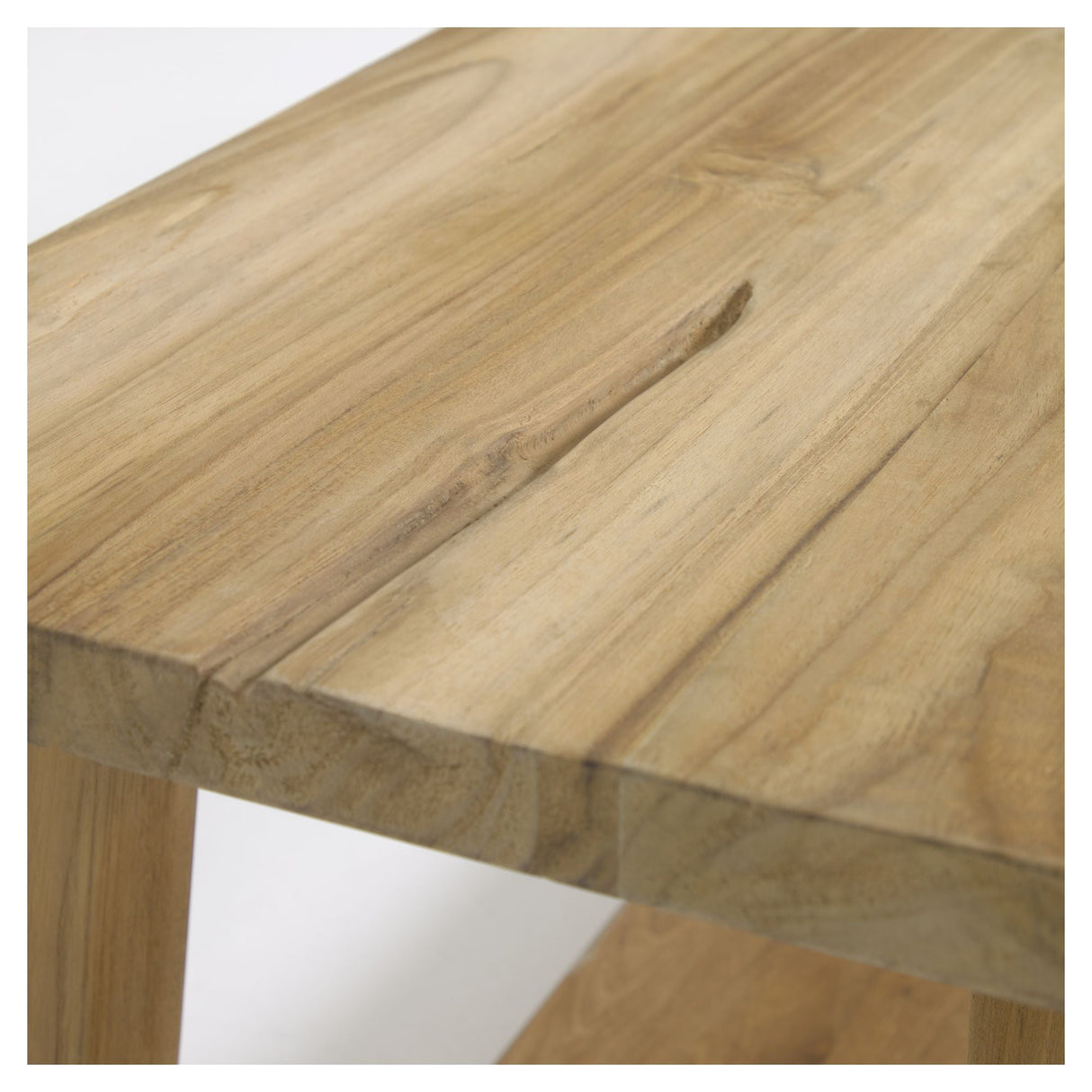 Safara Bench - resirkulert teak, B150