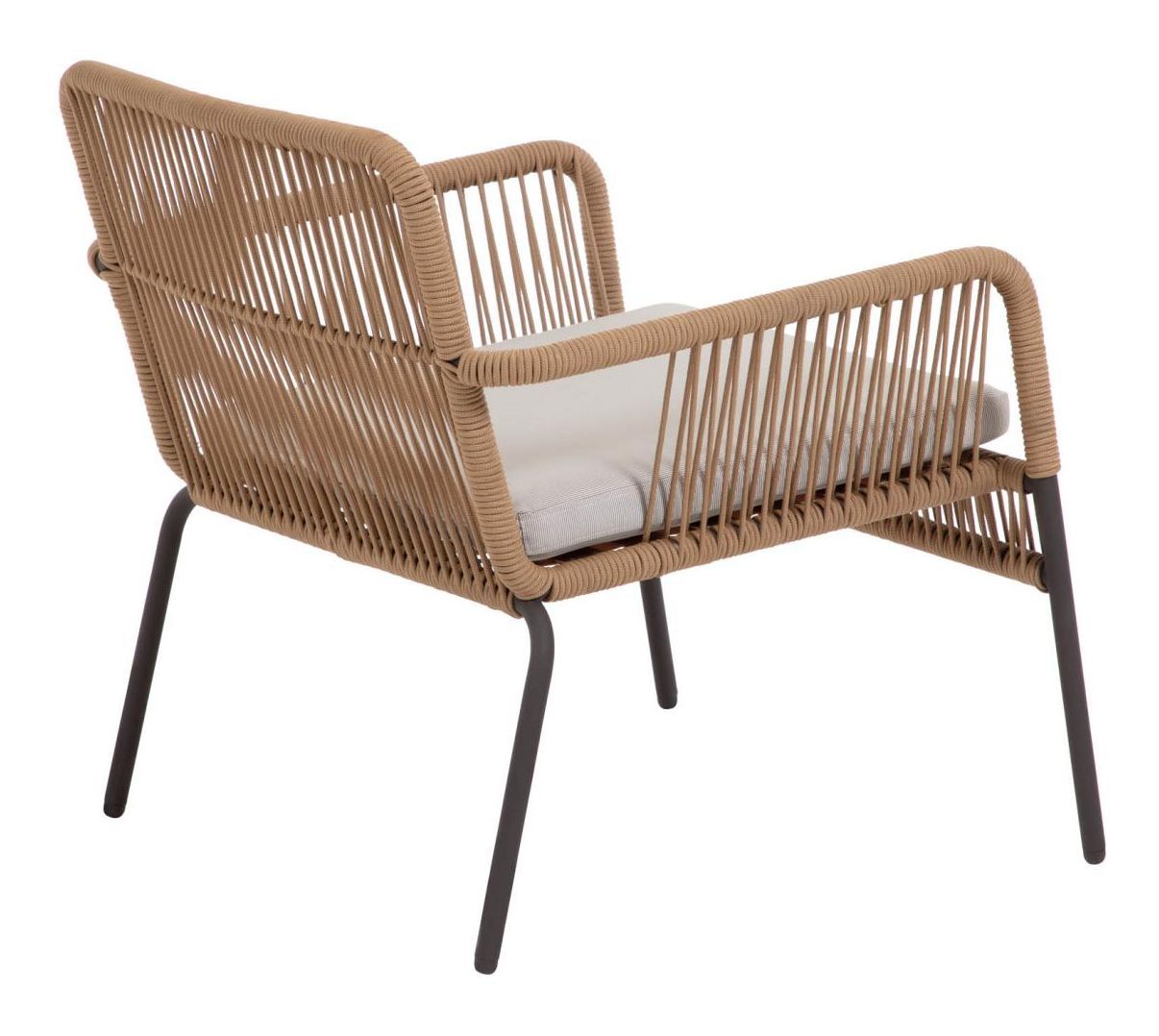 Samanta Lounge stol beige/svart