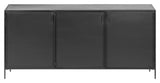 Kave Home Shantay Sideboard Black Metal, 160x72