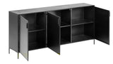 Kave Home Shantay Sideboard Black Metal, 160x72