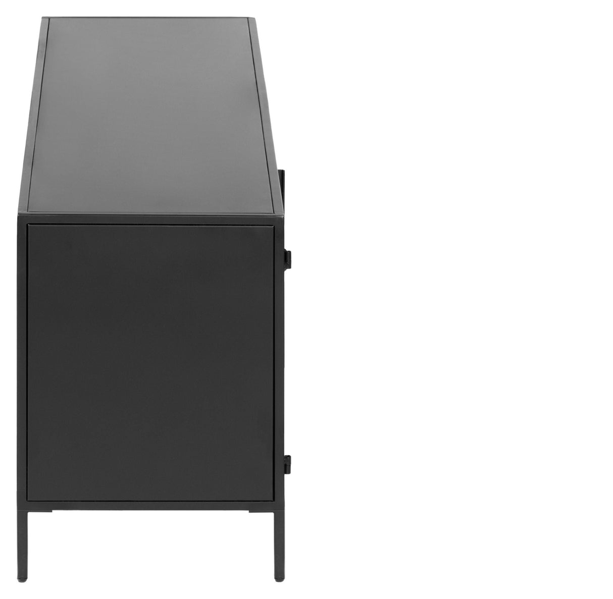 Kave Home Shantay Table Black Metal, 150x50