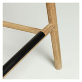 Sheryl Bar Stool SH: 69cm, beige/lett tre