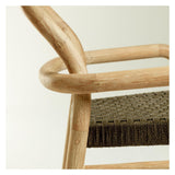 Sheryl Bar Stool SH: 69cm, grønt/lett tre