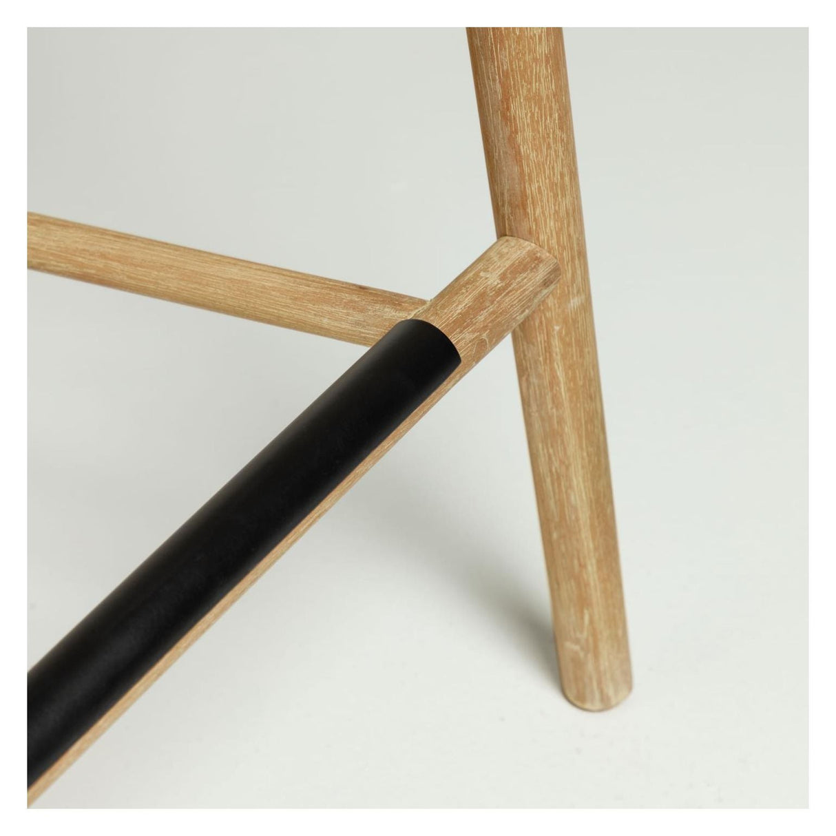 Sheryl Bar Stool SH: 69cm, grønt/lett tre