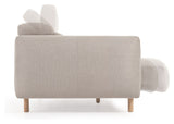 Singa 3-personer. Sofa, Beige Chenille