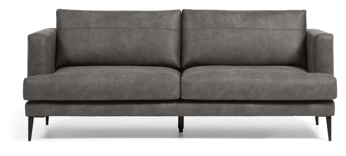 Tanya 2-pers. Sofa, mørk grå