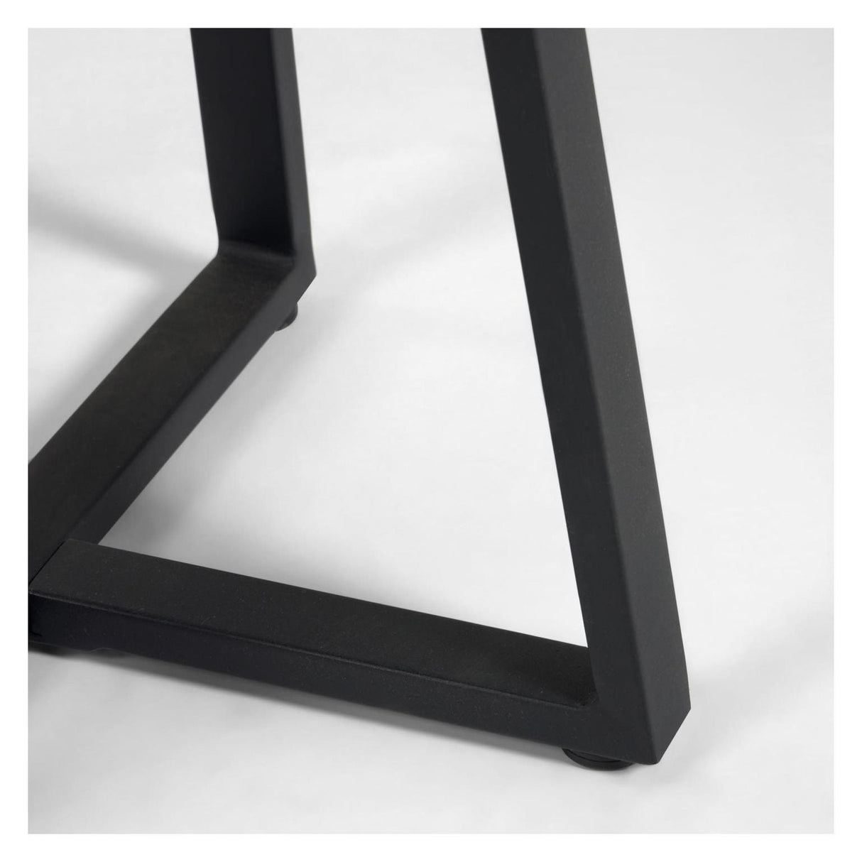 Tella Garden Table Black Terrazzo, Ø75