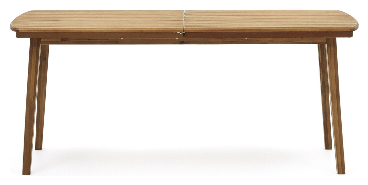 Thianna Garden Table med forlengelse, Acacia Wood, 180 (240) x90