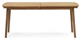 Thianna Garden Table med forlengelse, Acacia Wood, 180 (240) x90