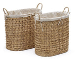 Tressa Basket, sett med 2, naturlige fibre, 50/60