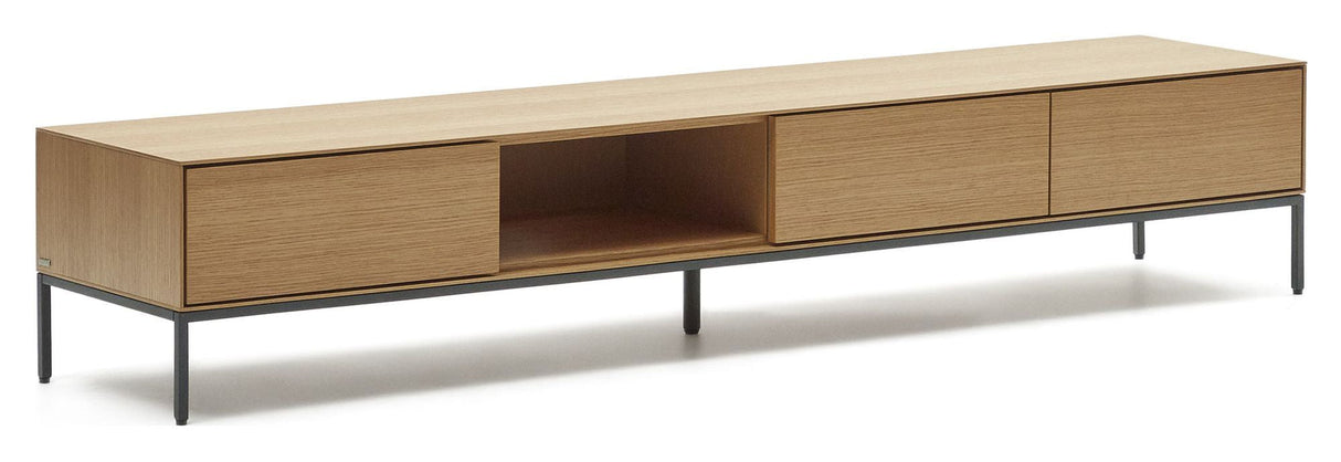 Vedrana TV Table, Oak Veneer, 195x35