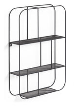 Veneranda Shelf, 42x60, Black Metal