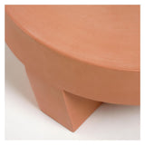 Kave Home Vilena Lounge Table Terracotta, Ø60