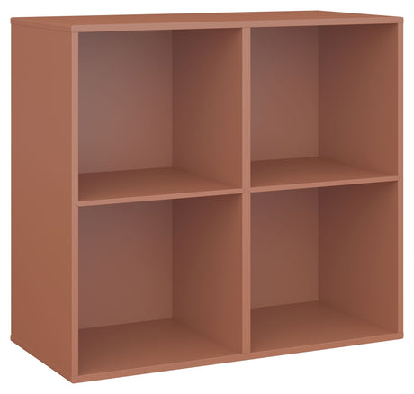 Hold hylla med 2 faste hyller. Modul 006, Terracotta