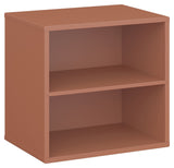 Hold hylla med fast hylle. Modul 001, Terracotta