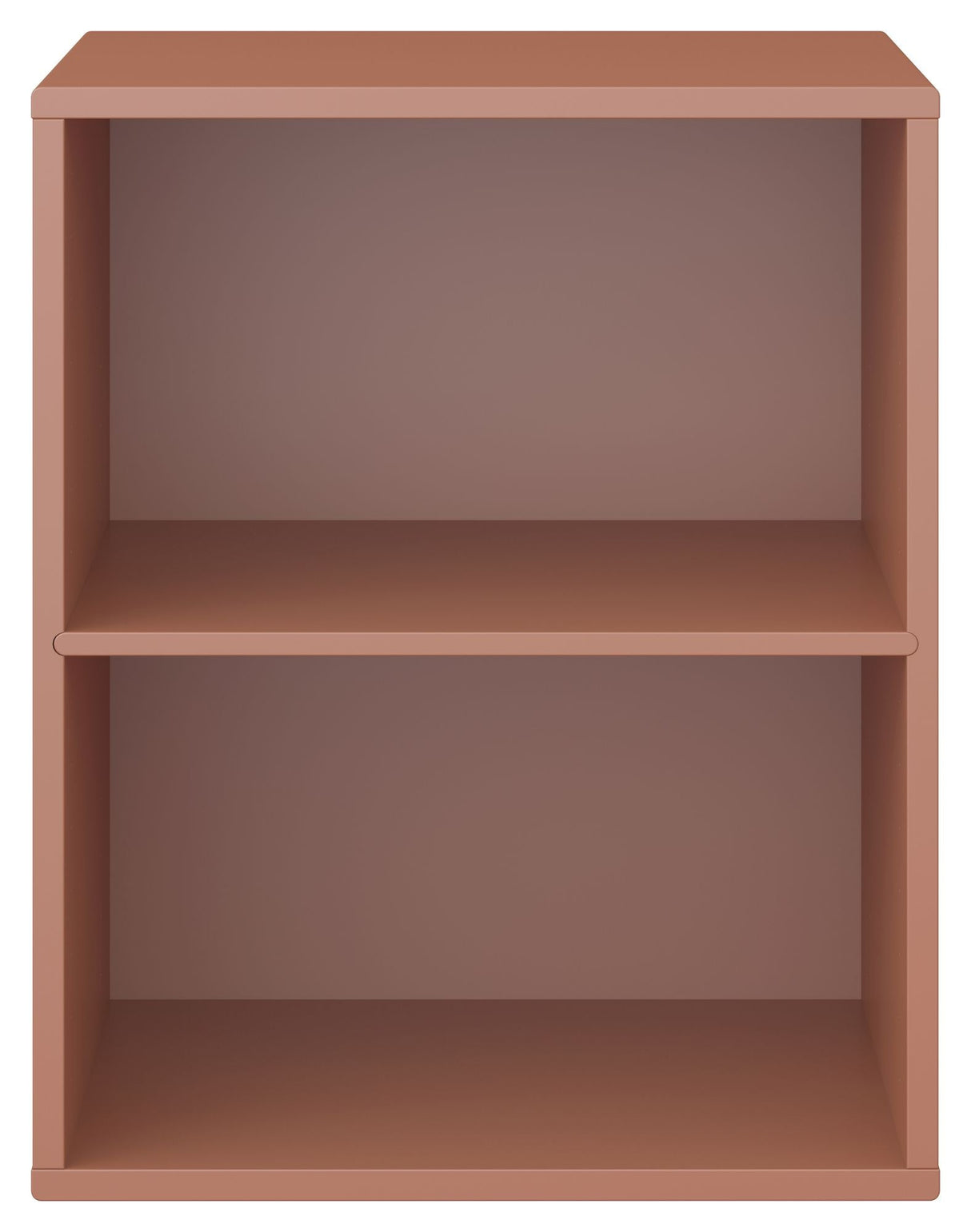 Hold hylla med fast hylle. Modul 003, Terracotta