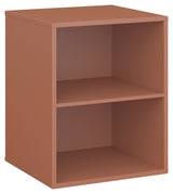 Hold hylla med fast hylle. Modul 003, Terracotta