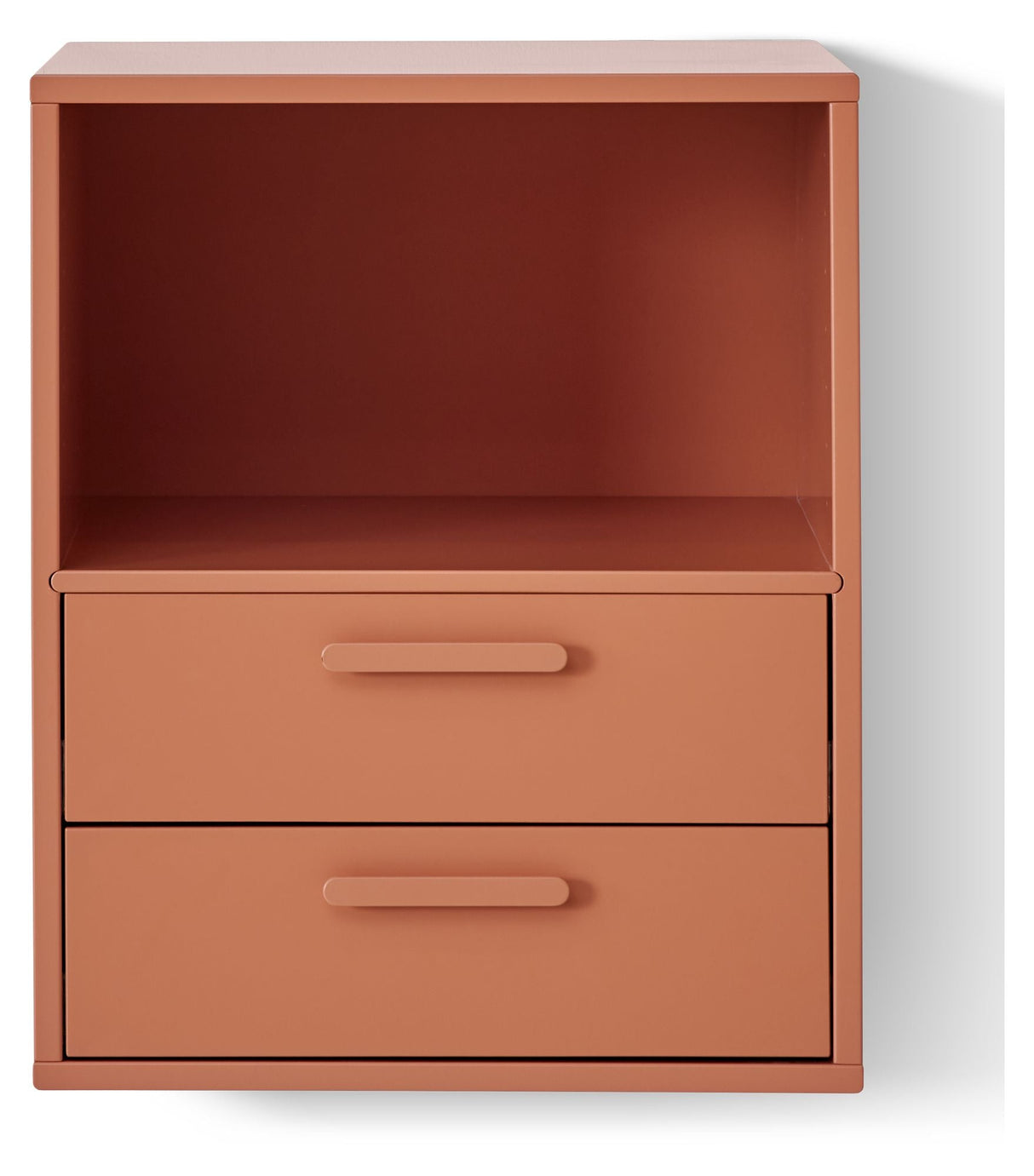 Hold hylla med fast hylle. Modul 003, Terracotta