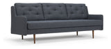 Holme 3-per. Sofa, blått stoff