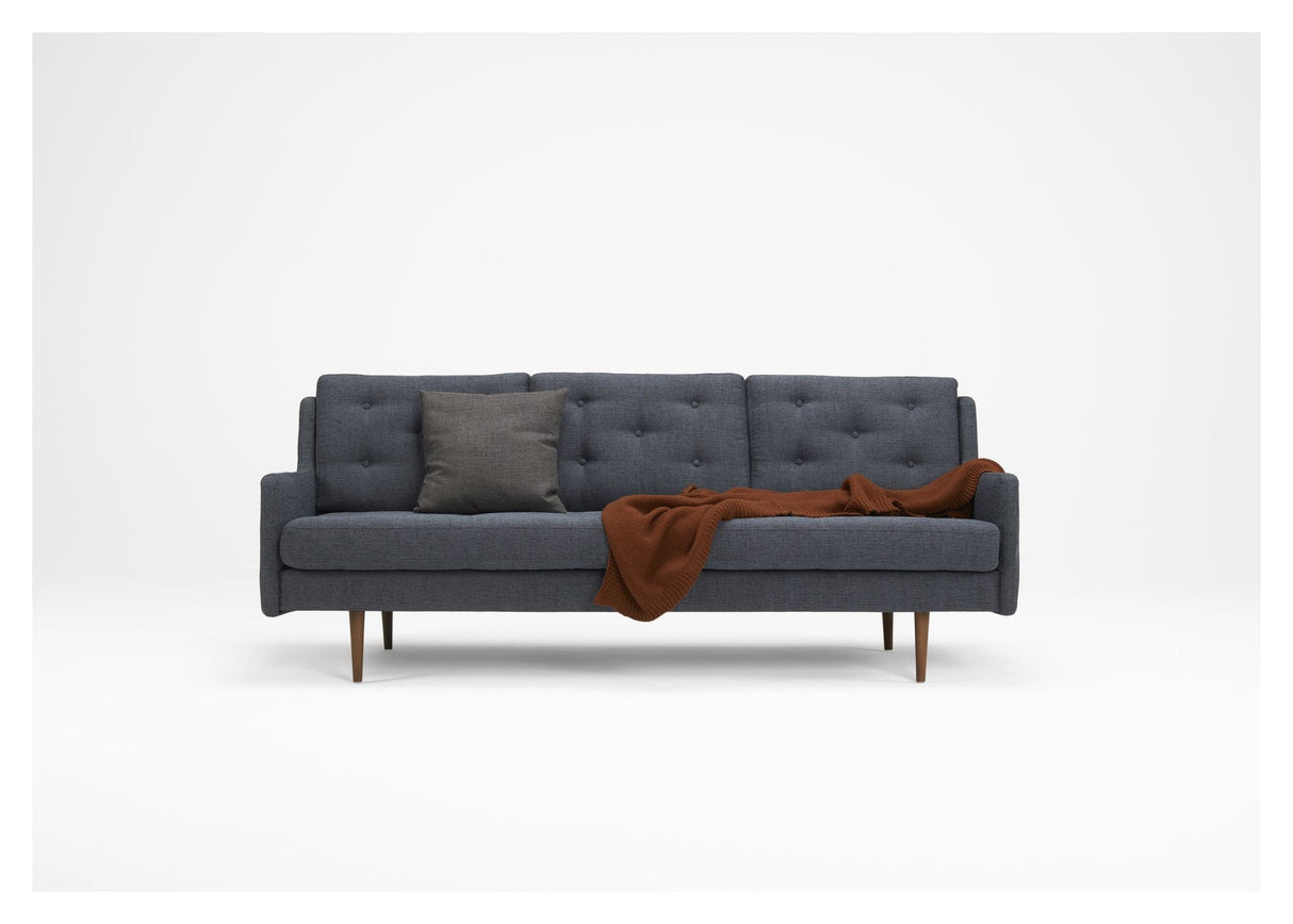 Holme 3-per. Sofa, blått stoff