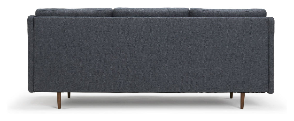 Holme 3-per. Sofa, blått stoff