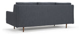 Holme 3-per. Sofa, blått stoff