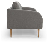 Husum 3-per. Sofa, Gray Bouclé