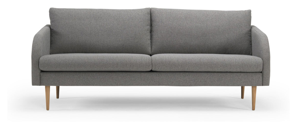 Husum 3-per. Sofa, Gray Bouclé