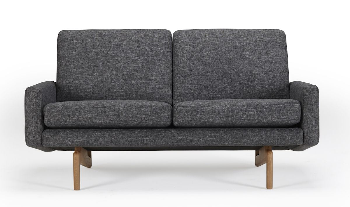 Egsmark 2-seters sofa, antracitt