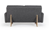 Egsmark 2-seters sofa, antracitt