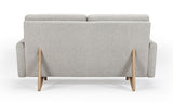 Egsmark 2-seters sofa, mørk sand