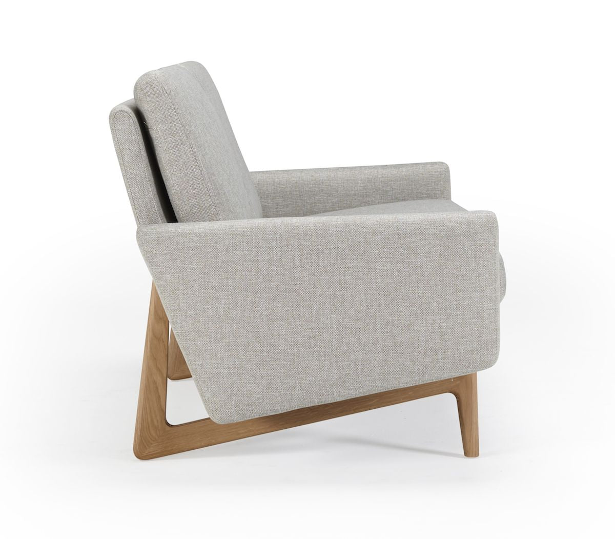 Egsmark 2-seters sofa, mørk sand