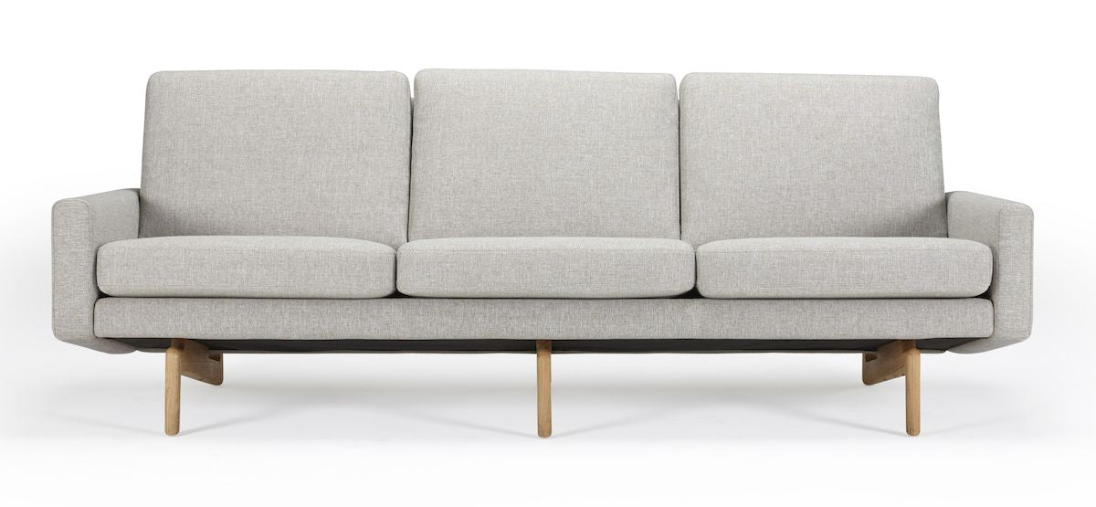 Egsmark 3-seters sofa, mørk sand